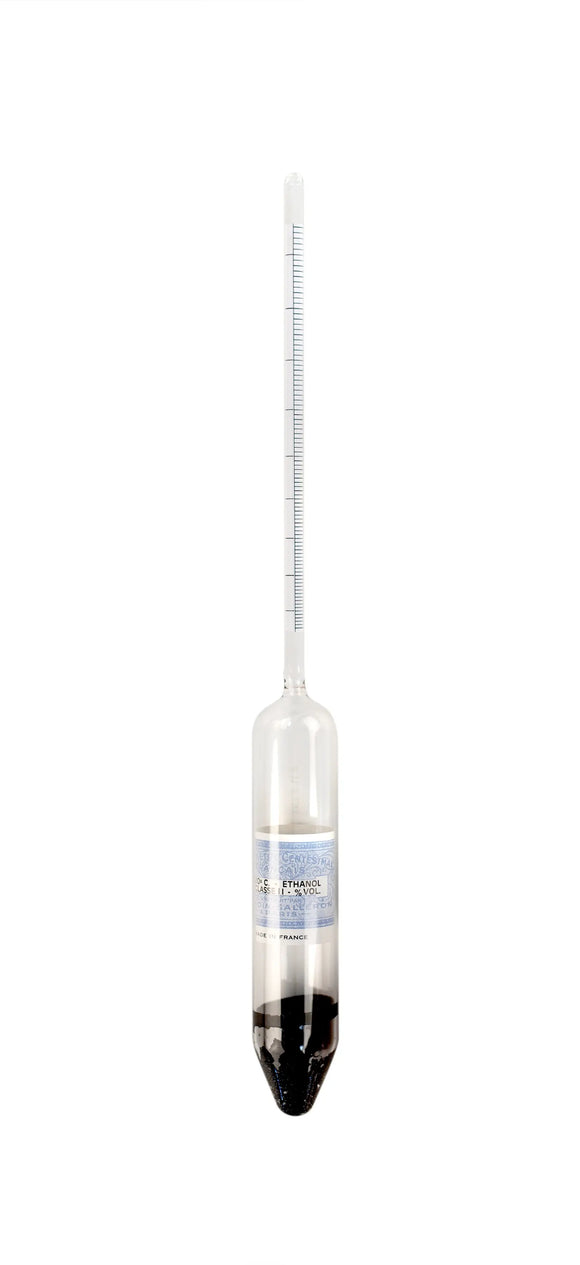 Class II alcoholometer special ranges with a verification report