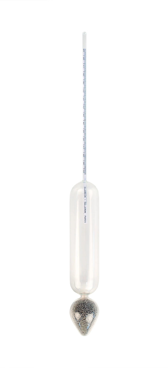 Density hydrometer per 15g / dm3 standard