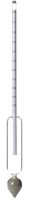 330007 - Density hydrometer per 100g / dm3